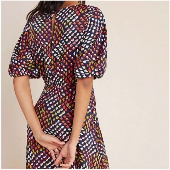 NWT Anthropologie Maeve Melody Mini Dress Size 0 JB - Picture 3 of 10